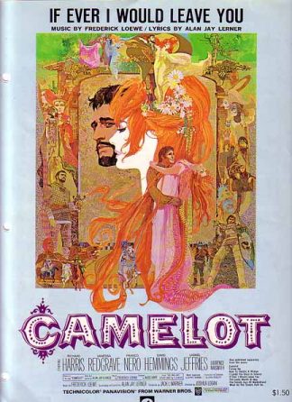 If Ever I Would Leave You 1967 Sheet Music from Camelot