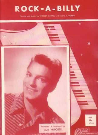 Rock-a-Billy - Guy Mitchell 1957 Sheet Music