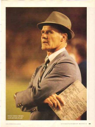 Tom Landry 1990 Magazine Photo - Cowboy's Greatest Coach