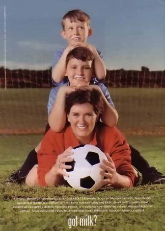 Tammy Bristow - GOT MILK? 2003 Ad