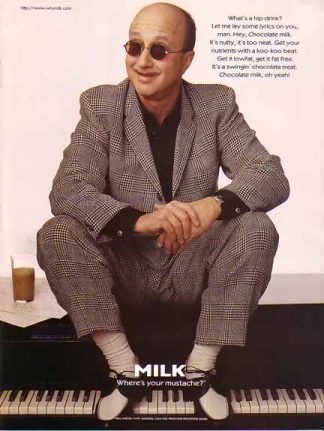 Paul Shaffer - GOT MILK? 1997 Ad