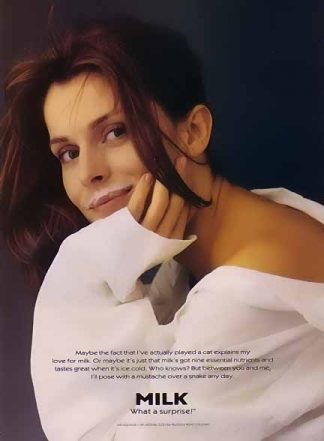 Nastassja Kinski - GOT MILK! 1995 Ad