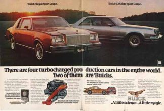 Buick Regal & LaSabre 1977 Car Ad - Sport Coupes