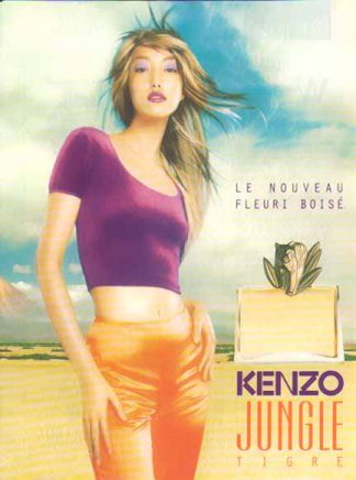 Kenzo Jungle Tigre Perfume 1998 Ad - Le Nouveau Fleuri Boise