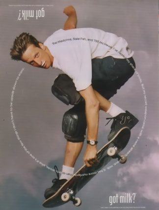 Tony Hawk- GOT MILK? 1998 Ad