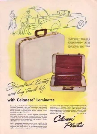 Celanese Plastics 1947 Ad Laminates