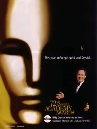 Billy Crystal 72nd Academy Awards 2000 Ad Billy Returns