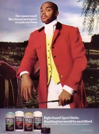 Charles Barkley 1991 Right Guard Ad