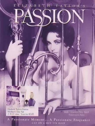 Elizabeth Taylor 2000 Sparkling Passion Ad