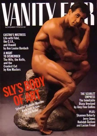 Sylvester Stallone 1993 Vanity Fair Cover