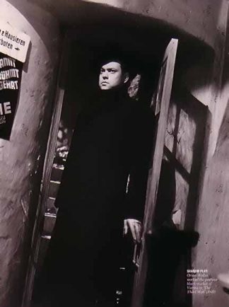 Orson Welles 1998 Magazine Photo Ad