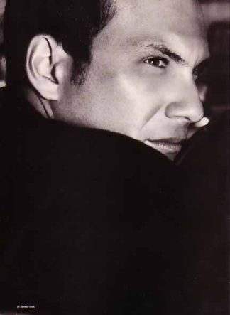 Christian Slater 1998 Black & White Magazine Photo