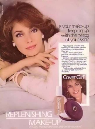 Jennifer O'Neil 1985 Cover Girl Ad