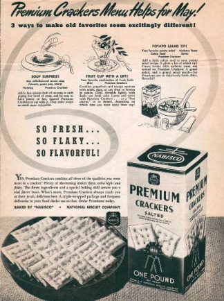 Nabisco - Soup Surprise Recipes 1941 Advertisement