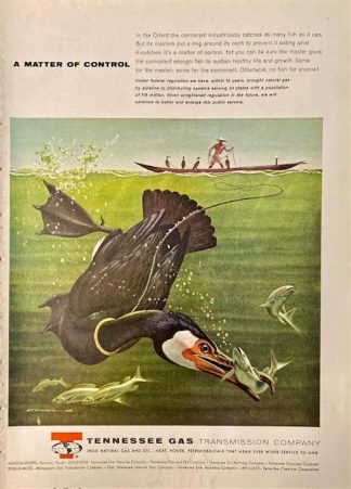 Tennessee Gas Transmission Company 1961 Advertisement - A Matter of Control
