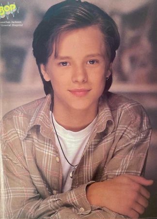 Johnathan Jackson of General Hospital 1995 Teen Pinup