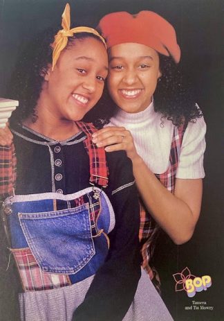Tamara and Tia Mowry & Thomas Ian Nicolas 1995 Teen Pinups
