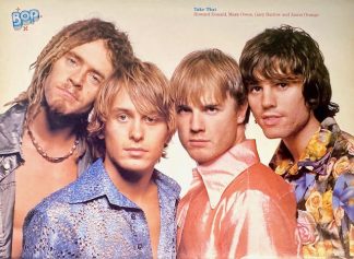 Take That & All 4 One 1996 Pinups