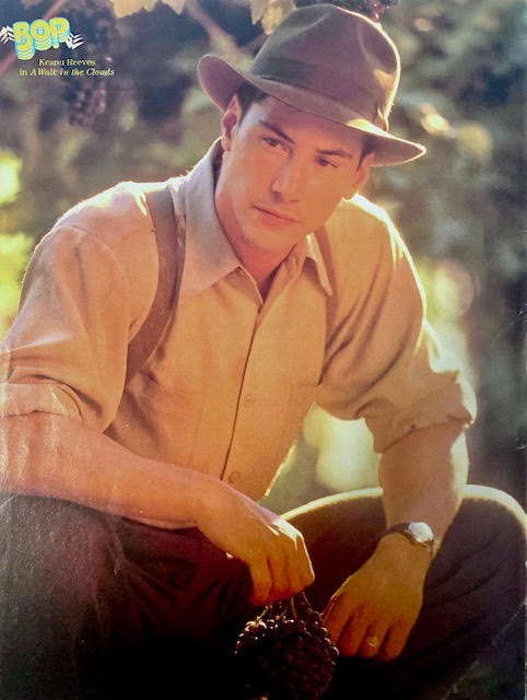 Jonathan Taylor Thomas & Keanu Reeves in A Walk in the Clouds 1995 Pinups - Image 2
