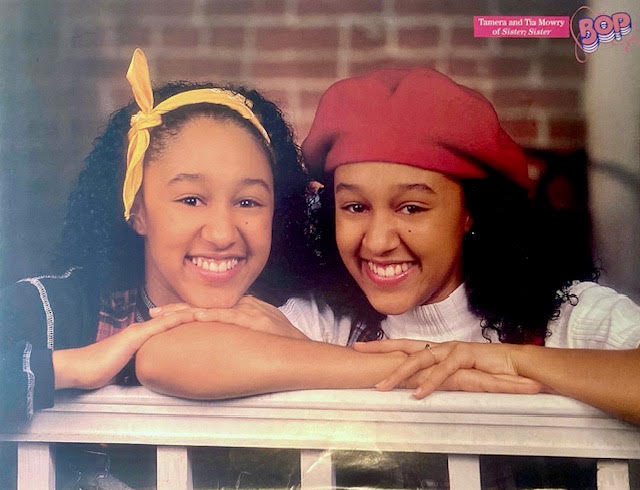 Tia and Tamara Mowry of Sister, Sister 1995 & Johnathan Jackson of General Hospital 1995 Pinups - Image 2