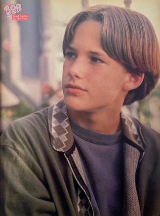 Brad Renfro in the Cure & Green Day 1995 Pinup