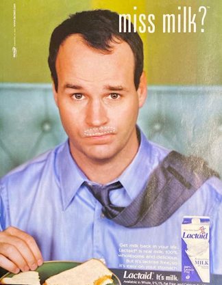 Lactaid Milk Ad 2003 – miss milk?