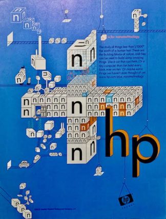Hewlett Packard Development Ad 2004 - n is for Nanotechnology