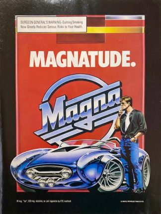 Magna Cigarettes 1990 Ad – MAGNATUDE Advertising
