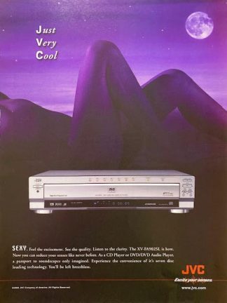 JVC CD & DVD Player Advertisement 2002 – Just Very Cool
