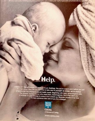 CIGNA 2001 Advertisement – HELP.