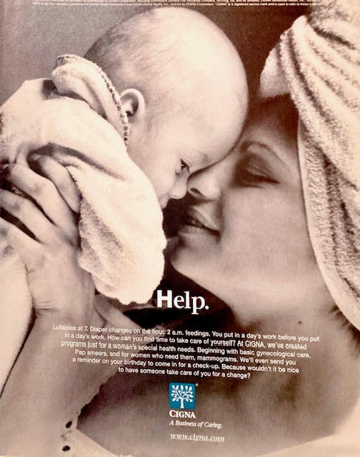 CIGNA 2001 Advertisement – HELP.