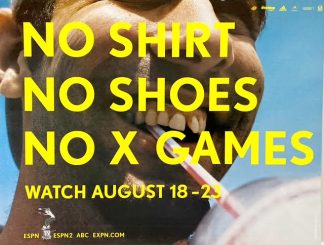 ESPN X GAMES 2002 Advertisement – No Shirt, No Shoes, No X Games