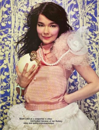 Bjork 2003 , Magazine Photo Print – fluttery voice and quirky instrumentation