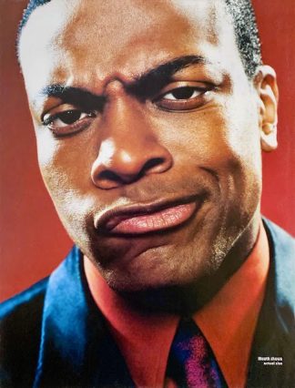 Chris Tucker 2003 Magazine Photo Print – Mouth Shown is Actual Size