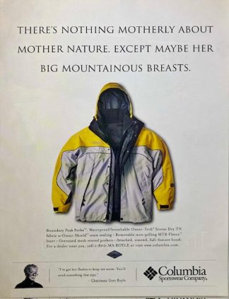 Columbia Sportswear Company Advertisement 2.002 - Gert Boyle