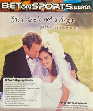 Bet On Sports .com 2002 Ad – 3 to 1 she’s not a virgin