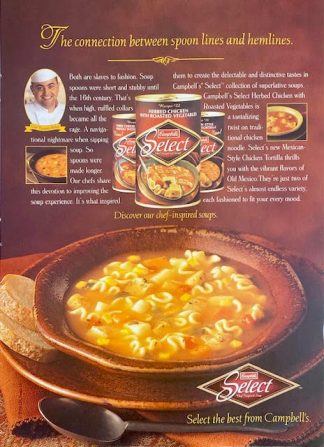 Campbell's Select 2004 Advertisement. With Thomas Helsel