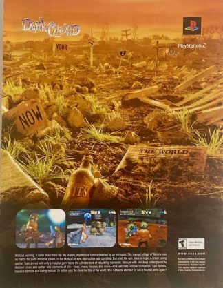 Sony 2001 Advertisement for Dark Cloud Video Game