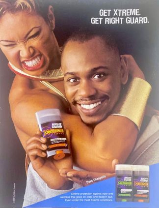 Right Guard Extreme Sport Deodorant 2001 Advertisement with Dave Chappelle.