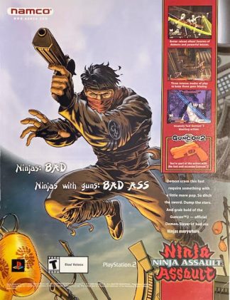 Ninja Assault 2002 Advertisement – Ninga’s: Bad
