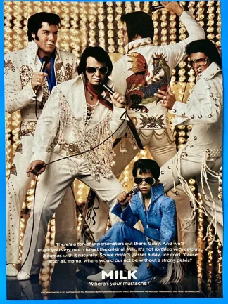 Elvis Impersonators - GOT MILK! Ad 1998