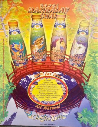 Royal Mandalay Chai Tea Latte Ad 2001 – All Natural