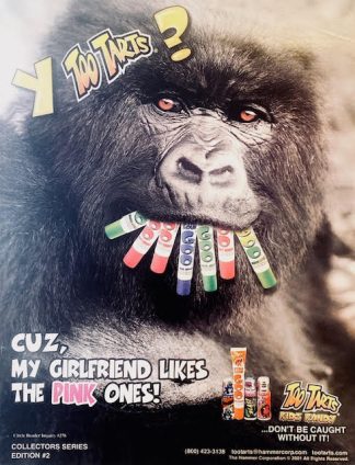 TOO TARTS CANDY 2001 Ad – Y Too Tarts?