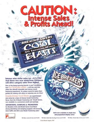 Breath Savers and Cool Blast Mints 2000 Ad – CAUTION