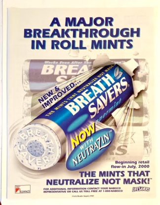 Breath Savers and Cool Blast Mints 2000 Ad – CAUTION