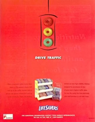 Life Savers – Drive Traffic Ad 2000 – “When a Customer…”