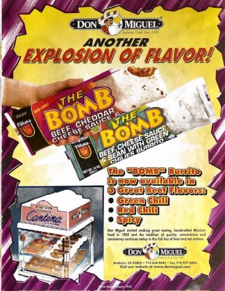 Don Miguel Burritos – THE BOMB Ad from 2000