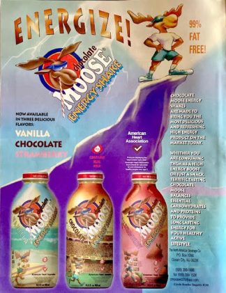 Moose Energy Shake -ENERGIZE! Ad from 2000