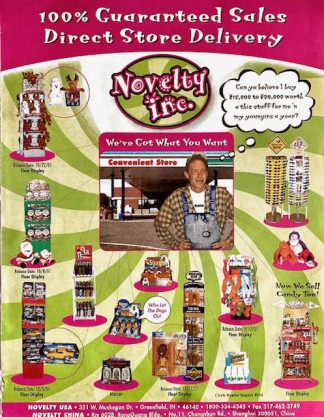 Novelty Inc. 2001 Ad -100% Guaranteed Sales - STUFF