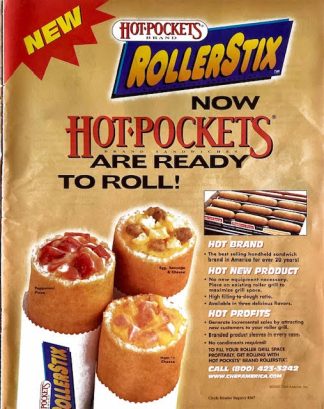 HOT POCKETS 2000 Ad - RollerStix